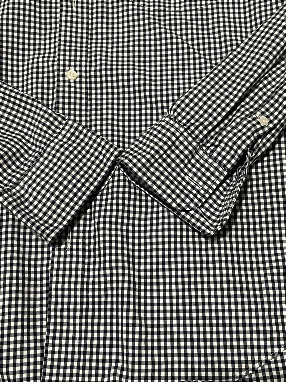 J.Crew Secret Wash Men’s Slim Organic Cotton Button Down, size M